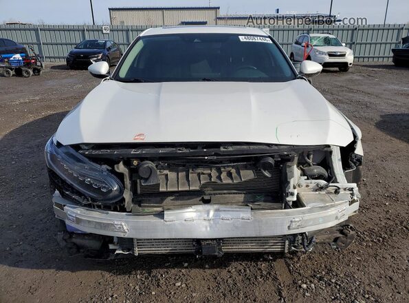 1HGCV1F95LA803882 2020 HONDA ACCORD White წინა ხედი