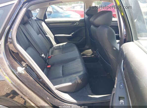 1HGCV1F96JA031440 2018 HONDA ACCORD Black Vista de la etiqueta del VIN