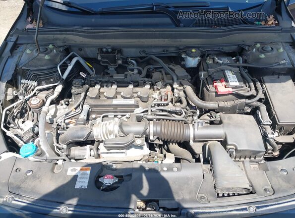 1HGCV1F96JA031440 2018 HONDA ACCORD Black Vista trasera
