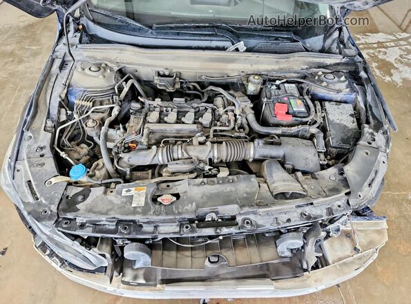 1HGCV1F96JA113636 2018 HONDA ACCORD Blue Vista interior trasera