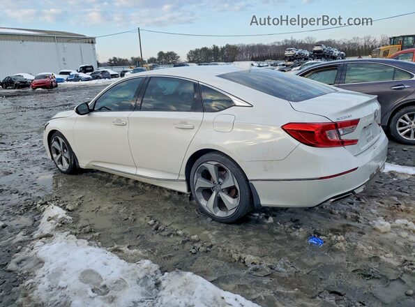 1HGCV1F96JA186683 2018 HONDA ACCORD White 