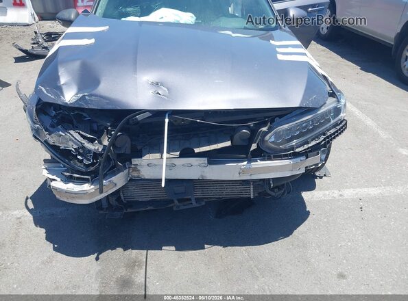 1HGCV1F97JA016817 2018 HONDA ACCORD Gray Vista frontal