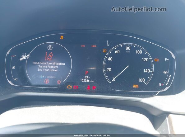 1HGCV1F97JA016817 2018 HONDA ACCORD Gray Vista de los asientos traseros