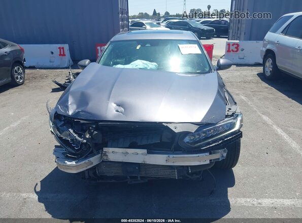 1HGCV1F97JA016817 2018 HONDA ACCORD Gray Vista interior trasera