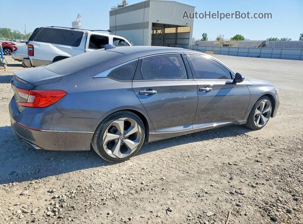 1HGCV1F98JA100239 2018 HONDA ACCORD Charcoal Tył prawy