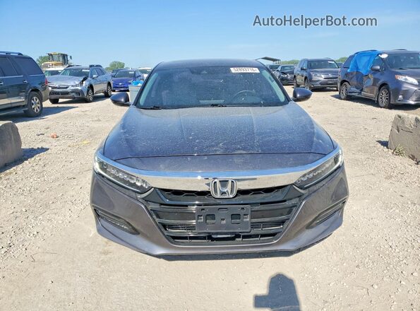 1HGCV1F98JA100239 2018 HONDA ACCORD Charcoal Widok z przodu