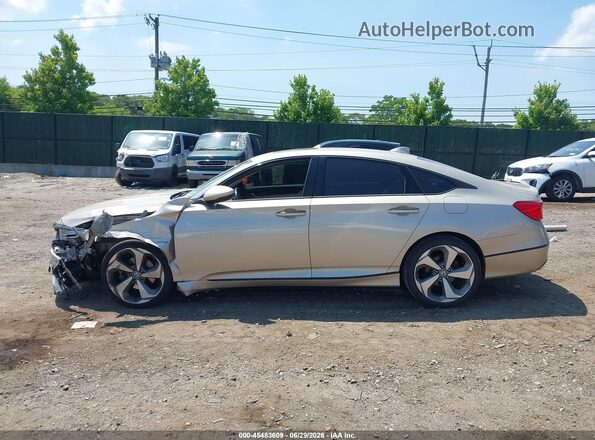 1HGCV1F99JA052167 2018 HONDA ACCORD Beige 