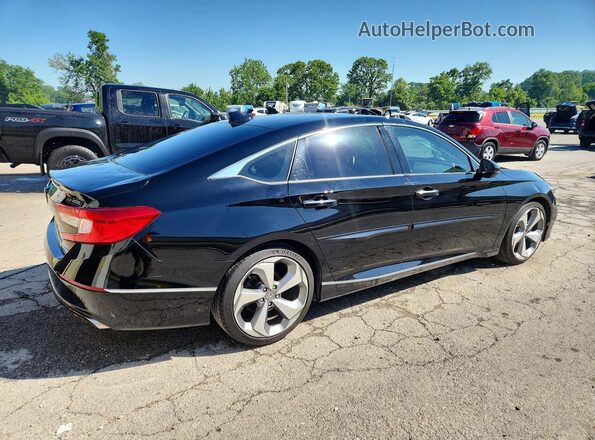 1HGCV1F9XJA009490 2018 HONDA ACCORD Black 