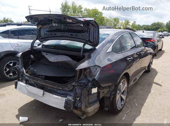 1HGCV1F9XJA078891 2018 HONDA ACCORD Gray უკანა მარჯვენა