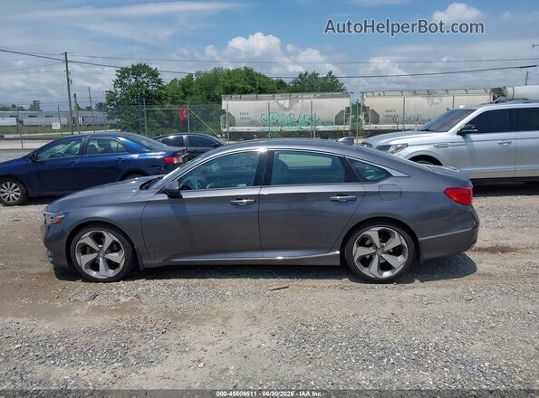 1HGCV1F9XJA138071 2018 HONDA ACCORD Gray Панорамний вид салону 360°