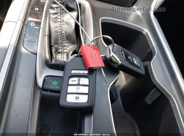 1HGCV1F9XJA138071 2018 HONDA ACCORD Gray Вид панелі приладів