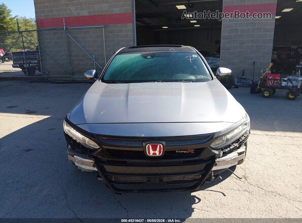 1HGCV2E30JA047104 2018 HONDA ACCORD Silver ხელსაწყოთა პანელის ხედი