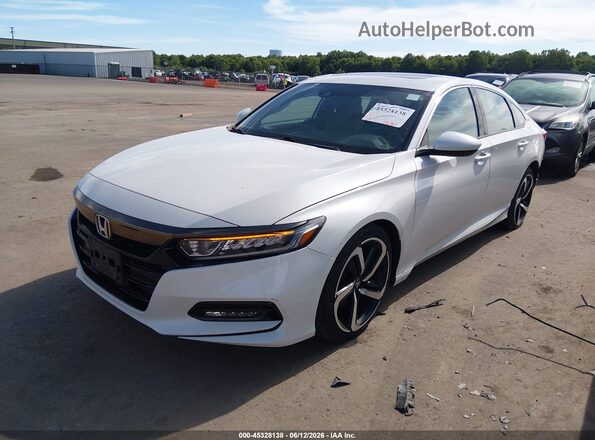1HGCV2E32KA022836 2019 HONDA ACCORD White 