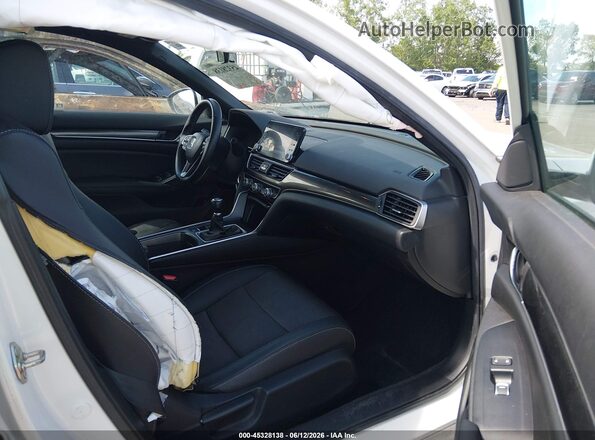 1HGCV2E32KA022836 2019 HONDA ACCORD White 