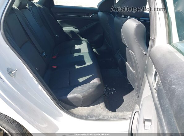 1HGCV2E36JA049245 2018 HONDA ACCORD Silver VIN კოდის სტიკერის ხედი