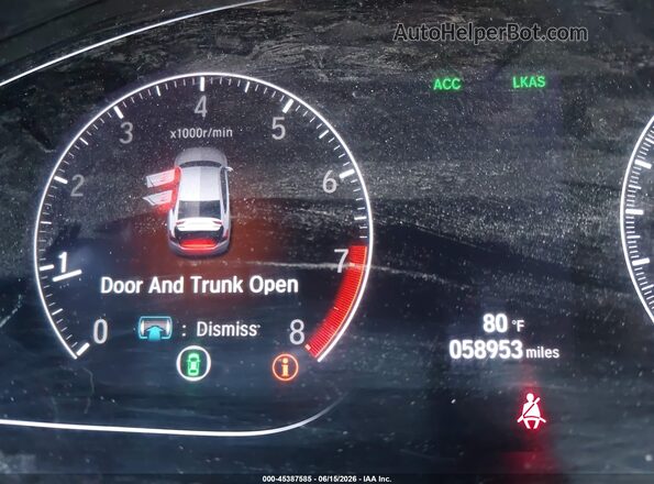1HGCV2E36JA049245 2018 HONDA ACCORD Silver 