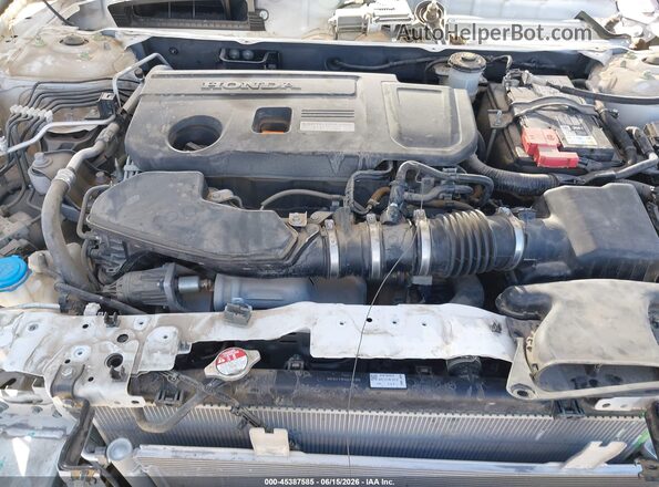 1HGCV2E36JA049245 2018 HONDA ACCORD Silver უკანა ხედი