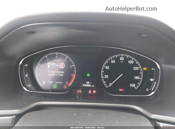 1HGCV2E37JA013077 2018 HONDA ACCORD White Հետևի նստատեղերի տեսք