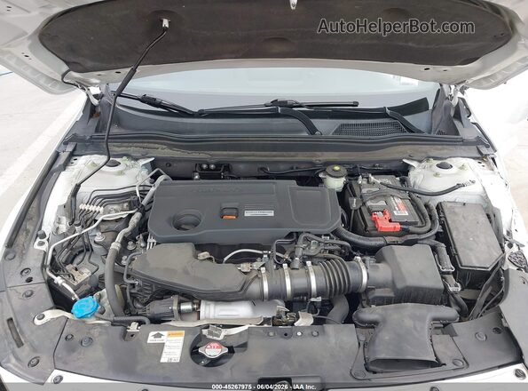 1HGCV2E37JA013077 2018 HONDA ACCORD White Հետևի տեսք