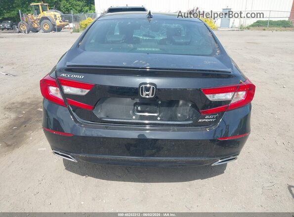 1HGCV2E37JA048167 2018 HONDA ACCORD Черный Панорамный вид салона 360°