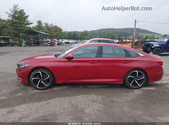 1HGCV2E38JA041275 2018 HONDA ACCORD Red 