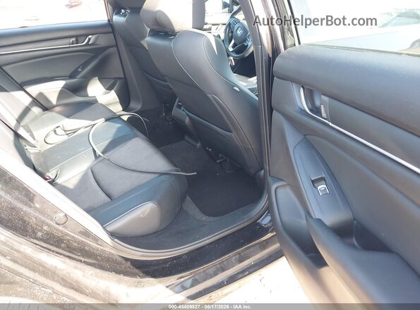 1HGCV2F30JA010746 2018 HONDA ACCORD Black VIN sticker view