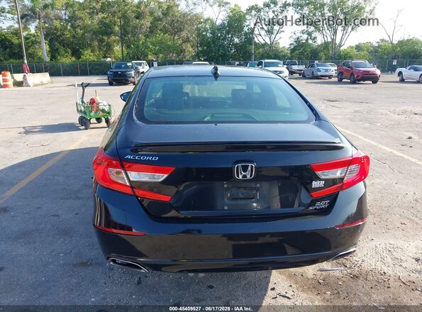 1HGCV2F30JA010746 2018 HONDA ACCORD Black 