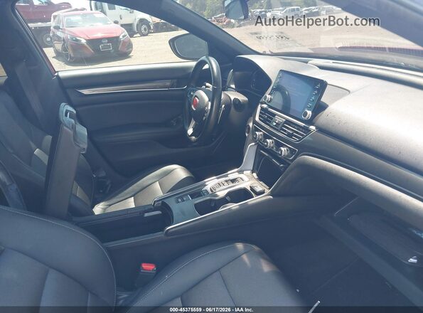 1HGCV2F30KA010201 2019 HONDA ACCORD Maroon Widok wnętrza z przodu