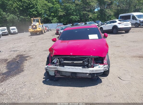 1HGCV2F30KA010201 2019 HONDA ACCORD Maroon Widok wnętrza z tyłu
