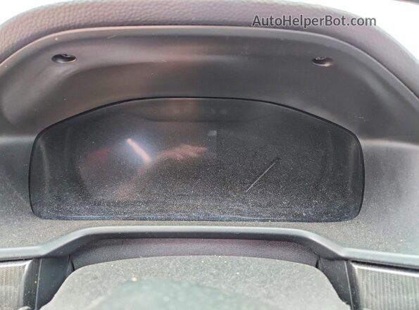 1HGCV2F30LA020163 2020 HONDA ACCORD Black Widok zestawu wskaźników