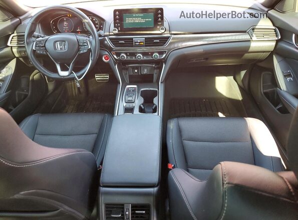 1HGCV2F30LA026058 2020 HONDA ACCORD Red Առջևի վահանակի տեսք