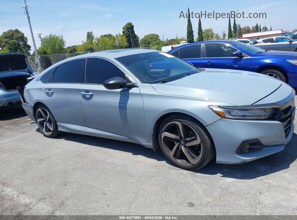 1HGCV2F30MA020276 2021 HONDA ACCORD Gray Vista interior trasera