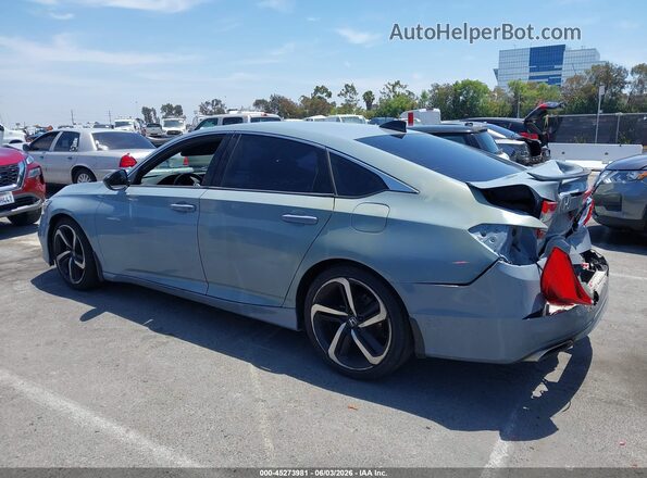 1HGCV2F30MA020276 2021 HONDA ACCORD Gray Vista interior de 360 grados