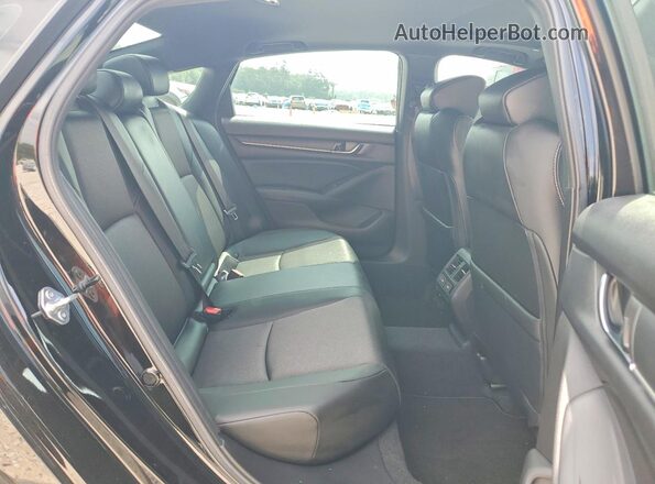1HGCV2F30MA032623 2021 HONDA ACCORD Черный Вид задних сидений