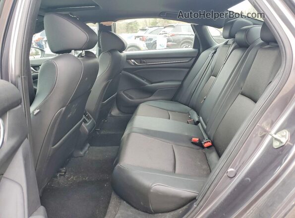 1HGCV2F31KA027119 2019 HONDA ACCORD Gray Вид задніх сидінь