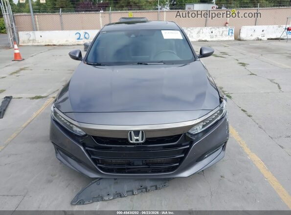 1HGCV2F31LA020818 2020 HONDA ACCORD Серый Вид щитка приборов