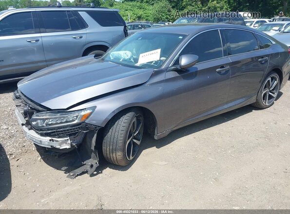 1HGCV2F31LA031821 2020 HONDA ACCORD Gray 