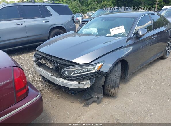 1HGCV2F31LA031821 2020 HONDA ACCORD Gray 