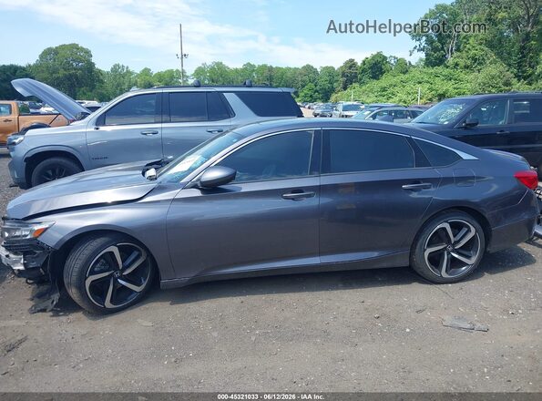 1HGCV2F31LA031821 2020 HONDA ACCORD Gray 