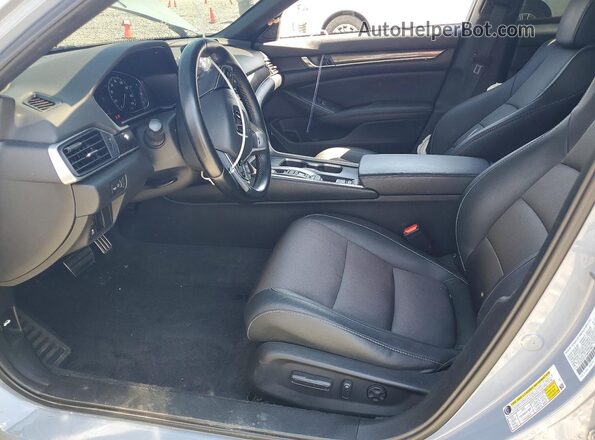 1HGCV2F31MA007990 2021 HONDA ACCORD Silver წინა სალონის ხედი
