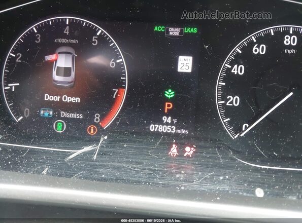 1HGCV2F32JA048687 2018 HONDA ACCORD White 