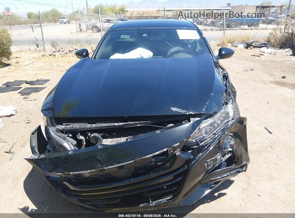 1HGCV2F32KA010426 2019 HONDA ACCORD Black Սարքավորումների վահանակի տեսք