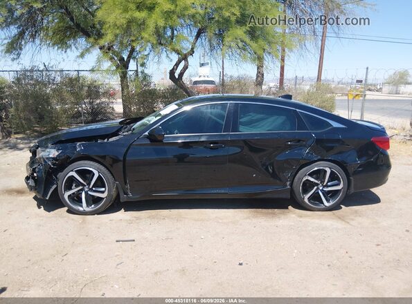 1HGCV2F32KA010426 2019 HONDA ACCORD Black Սալոնի 360 աստիճան տեսք