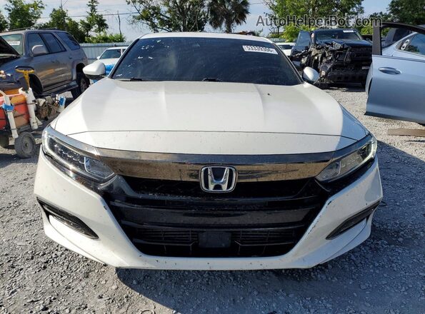 1HGCV2F32KA032040 2019 HONDA ACCORD White 