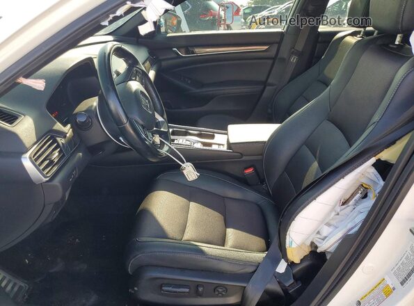1HGCV2F32KA032040 2019 HONDA ACCORD White 