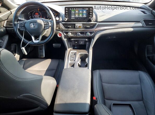 1HGCV2F32KA032040 2019 HONDA ACCORD White 