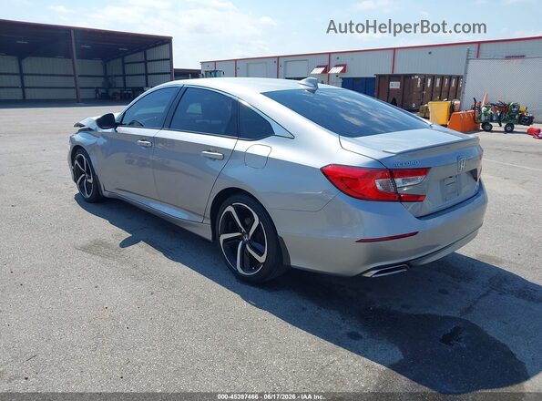 1HGCV2F32LA029656 2020 HONDA ACCORD Серебряный Задняя левая четверть