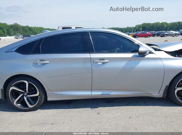 1HGCV2F32LA029656 2020 HONDA ACCORD Серебряный Вид щитка приборов
