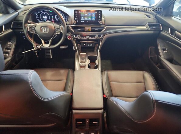 1HGCV2F32MA007710 2021 HONDA ACCORD Black 