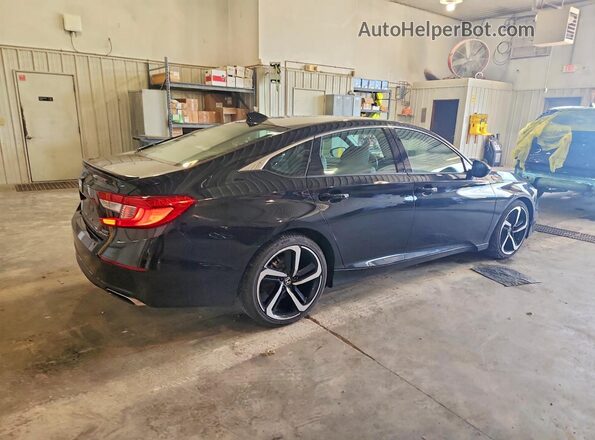 1HGCV2F32MA007710 2021 HONDA ACCORD Black 